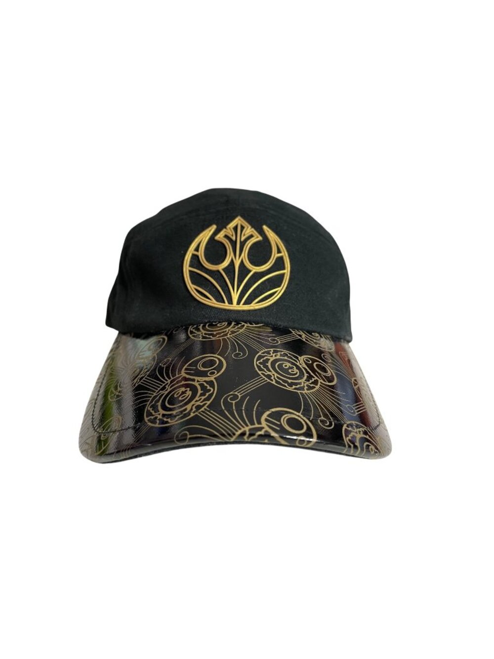 Star Wars Black & Gold Baseball Cap Adult Disney Parks Adjustable Strap
